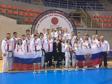 Сборная России на Кубке Европы в Сербии, апрель 2018 года