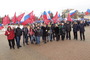 Газовики ООО "Газпром трансгаз Ставрополь" на митинге